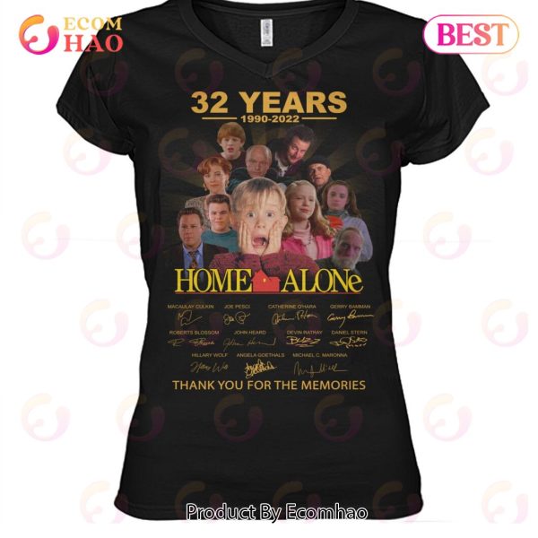 32 Years 1990 – 2022 Home Alone Thank You For The Memories T-Shirt
