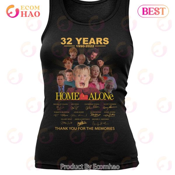 32 Years 1990 – 2022 Home Alone Thank You For The Memories T-Shirt