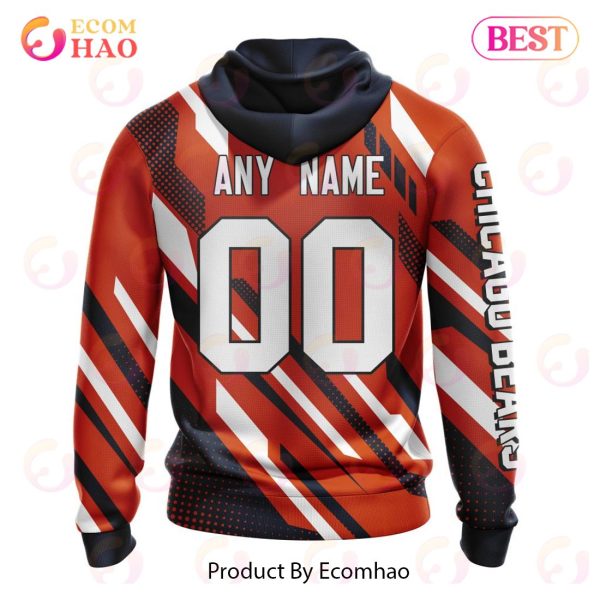 NFL Chicago Bears Special MotoCross Concept 3D Hoodie