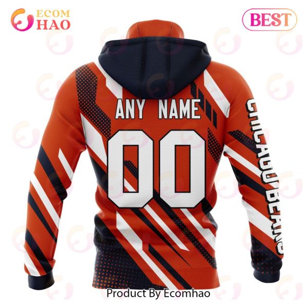 NFL Chicago Bears Special MotoCross Concept 3D Hoodie