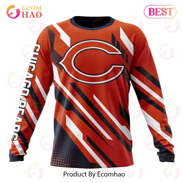 NFL Chicago Bears Special MotoCross Concept 3D Hoodie