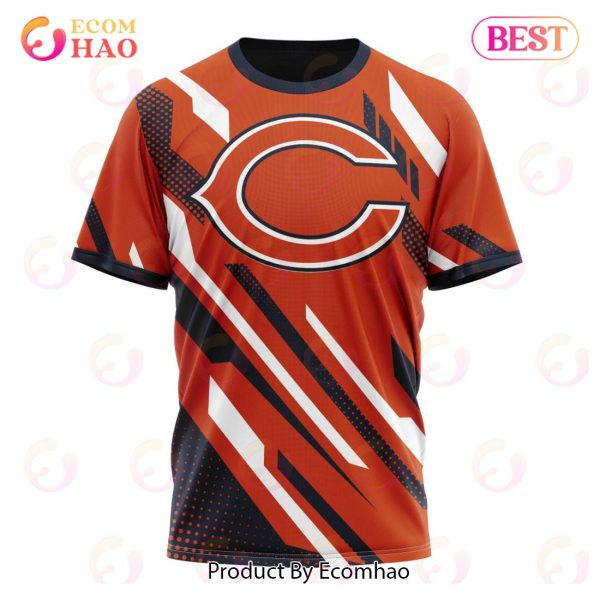 NFL Chicago Bears Special MotoCross Concept 3D Hoodie