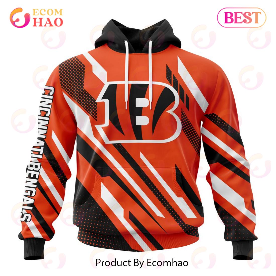 NFL Cincinnati Bengals Special MotoCross Concept 3D Hoodie