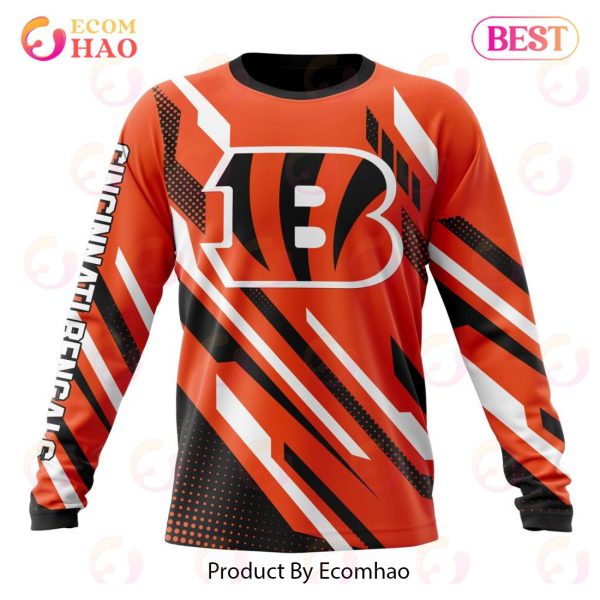 NFL Cincinnati Bengals Special MotoCross Concept 3D Hoodie