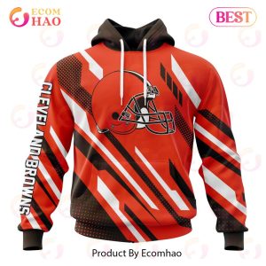 NFL Cleveland Browns Special MotoCross Concept 3D Hoodie