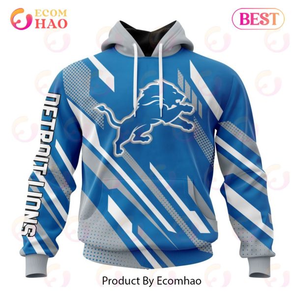 NFL Detroit Lions Special MotoCross Concept 3D Hoodie