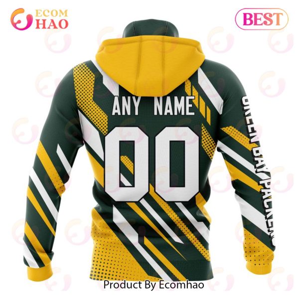 NFL Green Bay Packers Special MotoCross Concept 3D Hoodie