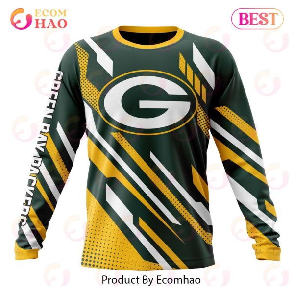 NFL Green Bay Packers Special MotoCross Concept 3D Hoodie