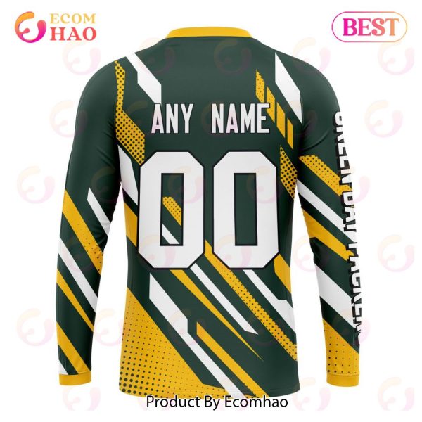 NFL Green Bay Packers Special MotoCross Concept 3D Hoodie