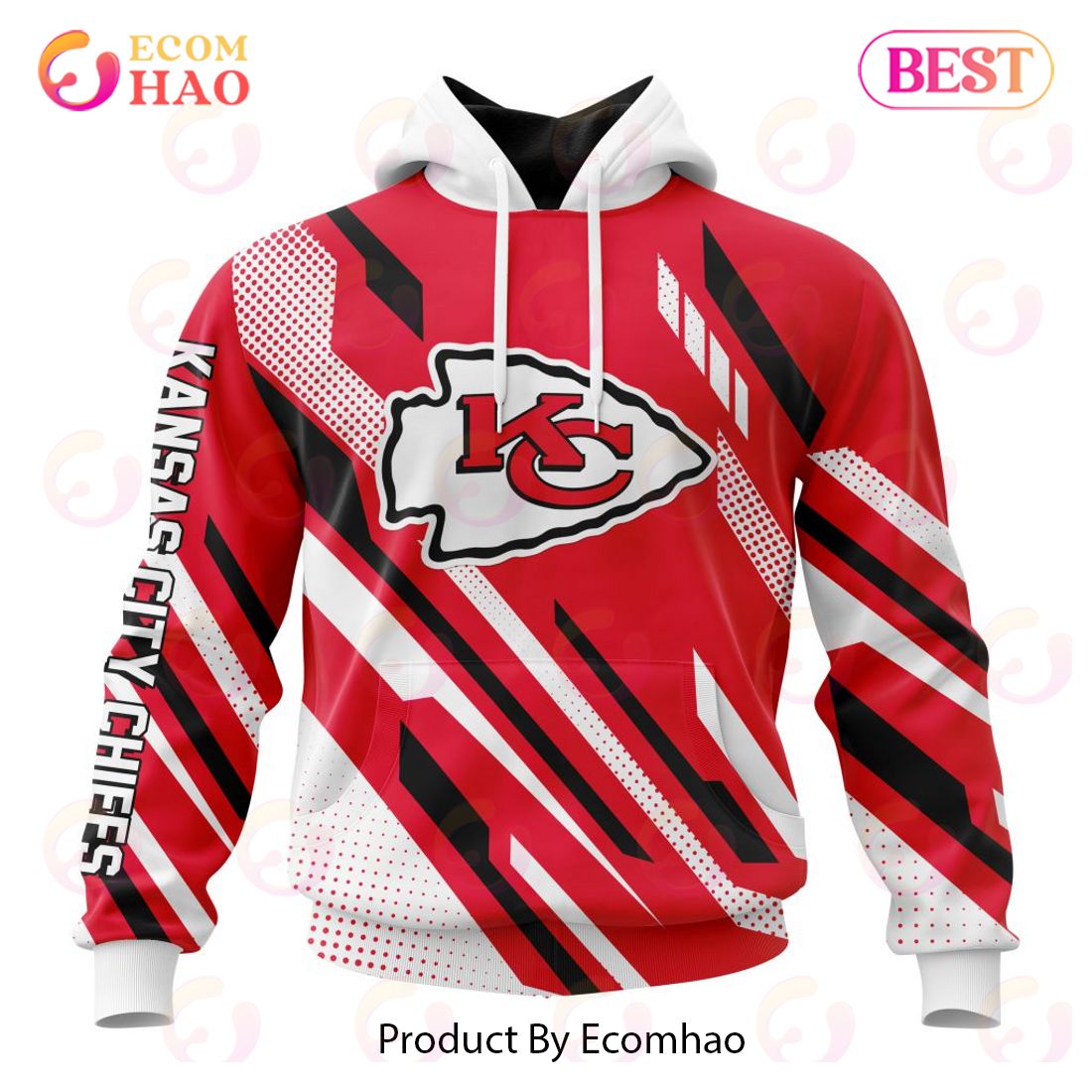 NFL Kansas City Chiefs Special MotoCross Concept 3D Hoodie