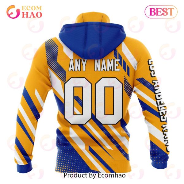 HOT TREND NFL Los Angeles Rams Special MotoCross Concept Hoodie