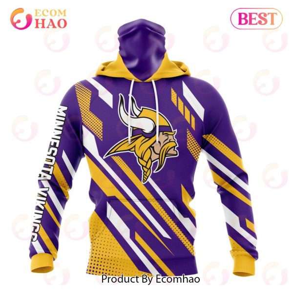 AVAILABLE NFL Minnesota Vikings Special MotoCross Concept Hoodie