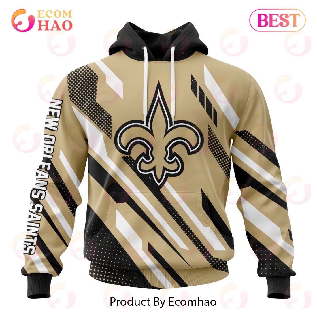 NFL New Orleans Saints Special MotoCross Concept 3D Hoodie