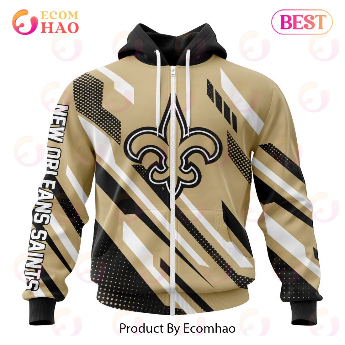 NFL New Orleans Saints Special MotoCross Concept 3D Hoodie