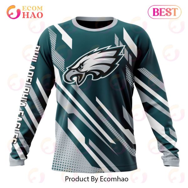 NFL Philadelphia Eagles Special MotoCross Concept 3D Hoodie