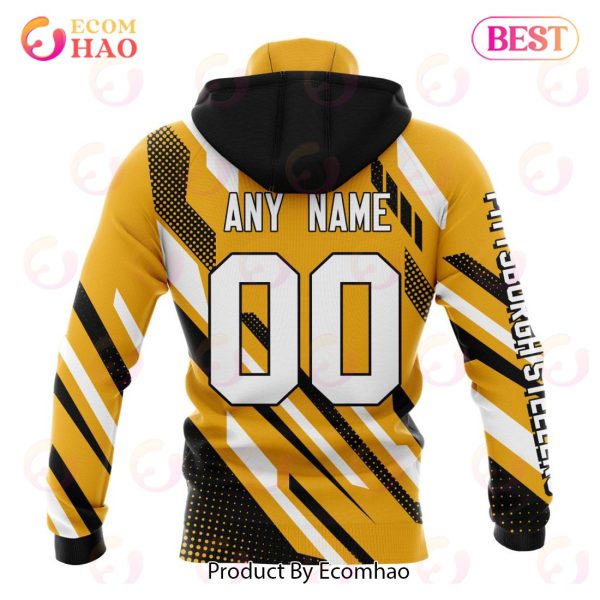 NFL Pittsburgh Steelers Special MotoCross Concept 3D Hoodie