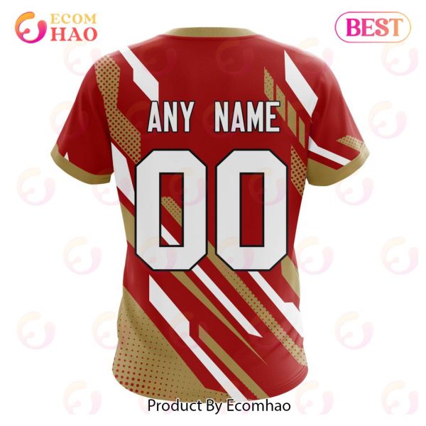 NFL San Francisco 49ers Special MotoCross Concept 3D Hoodie