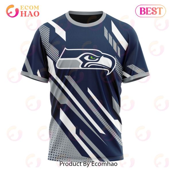 NFL Seattle Seahawks Special MotoCross Concept 3D Hoodie