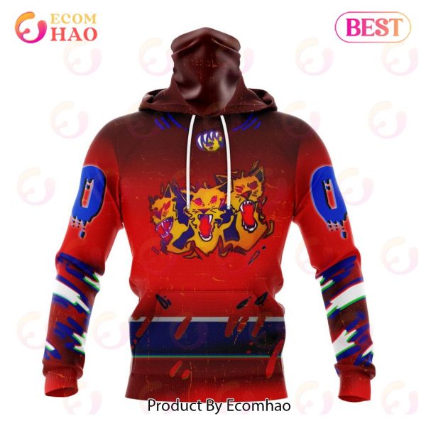 Florida Panthers Specialized Jersey For Halloween Night 3D Hoodie