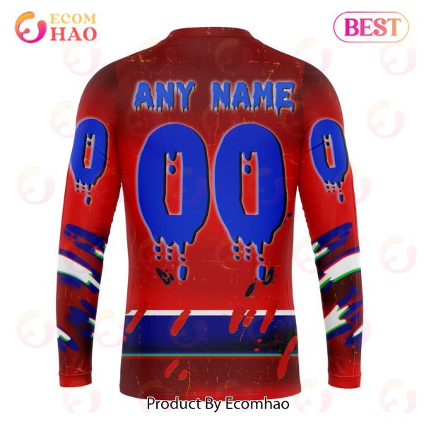 Florida Panthers Specialized Jersey For Halloween Night 3D Hoodie