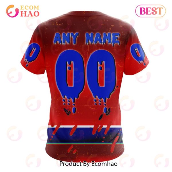 Florida Panthers Specialized Jersey For Halloween Night 3D Hoodie