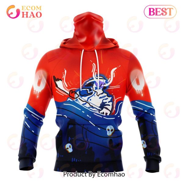 New York Islanders Specialized Jersey For Halloween Night 3D Hoodie