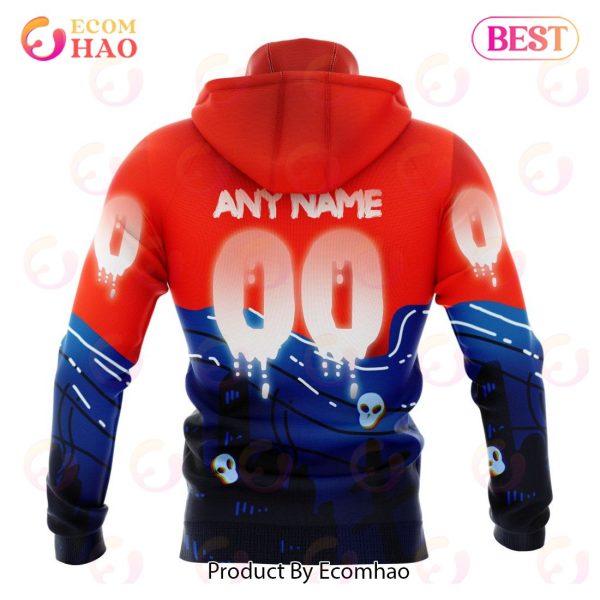 New York Islanders Specialized Jersey For Halloween Night 3D Hoodie
