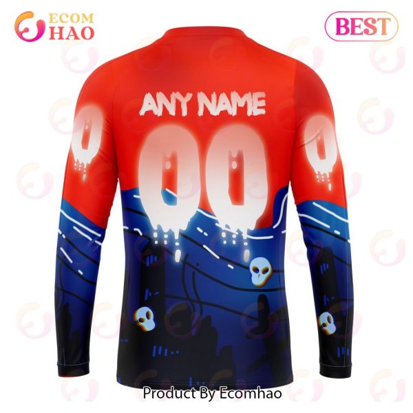 New York Islanders Specialized Jersey For Halloween Night 3D Hoodie
