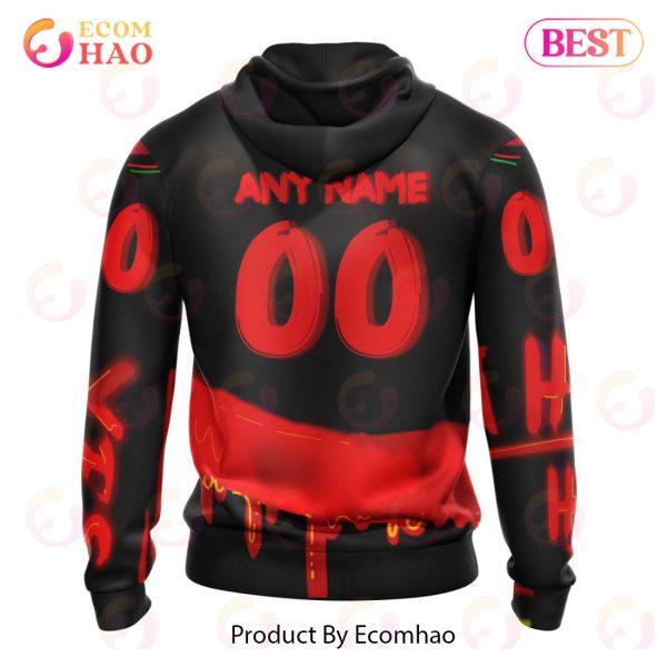 Ottawa Senators Specialized Jersey For Halloween Night 3D Hoodie