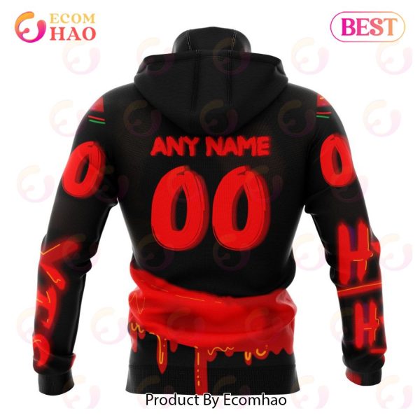 Ottawa Senators Specialized Jersey For Halloween Night 3D Hoodie