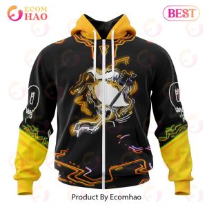 Pittsburgh Penguins Specialized Jersey For Halloween Night 3D Hoodie