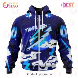 Tampa Bay Lightning Specialized Jersey For Halloween Night 3D Hoodie