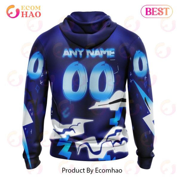 Tampa Bay Lightning Specialized Jersey For Halloween Night 3D Hoodie
