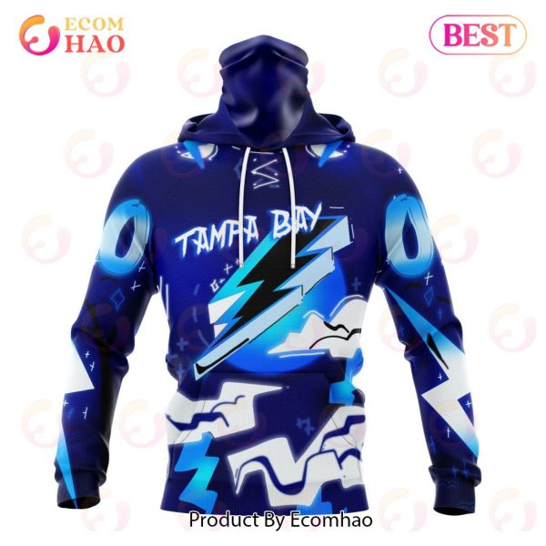Tampa Bay Lightning Specialized Jersey For Halloween Night 3D Hoodie