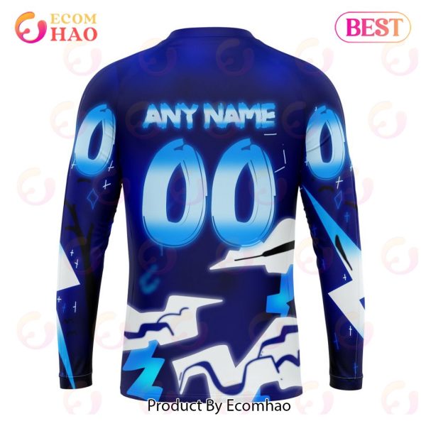 Tampa Bay Lightning Specialized Jersey For Halloween Night 3D Hoodie