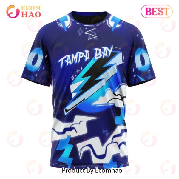 Tampa Bay Lightning Specialized Jersey For Halloween Night 3D Hoodie