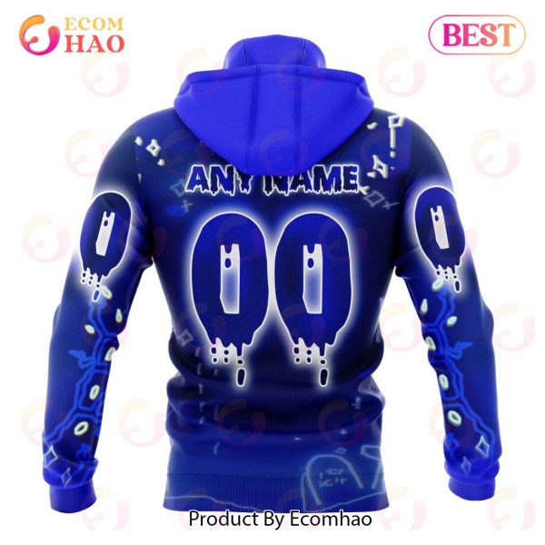 Toronto Maple Leafs Specialized Jersey For Halloween Night 3D Hoodie