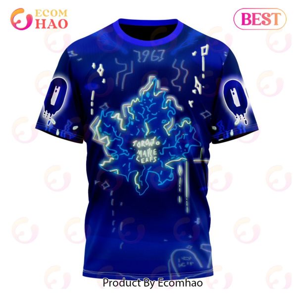 Toronto Maple Leafs Specialized Jersey For Halloween Night 3D Hoodie