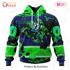 Vancouver Canucks Specialized Jersey For Halloween Night 3D Hoodie