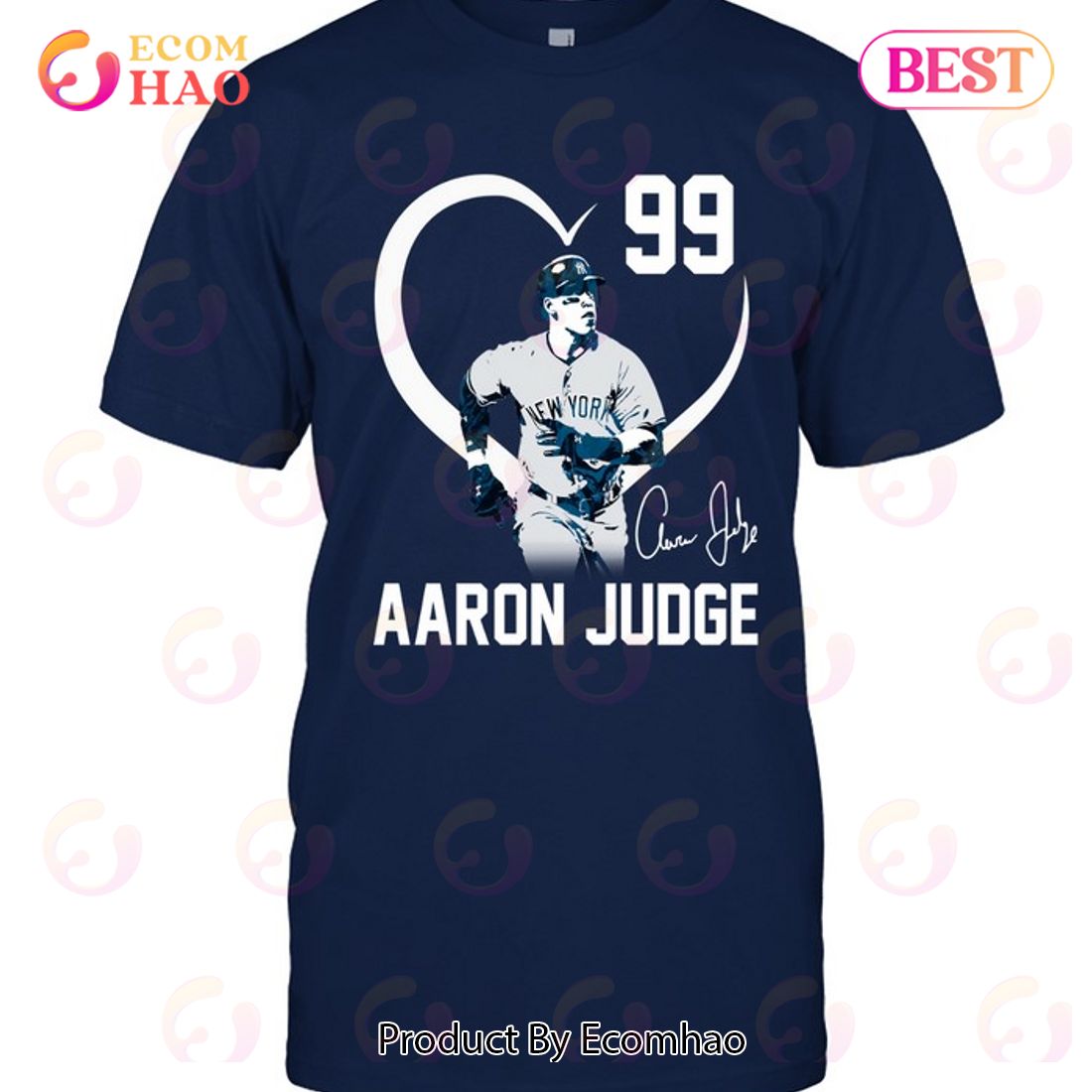 Player Heart Aaron Judge T-Shirt