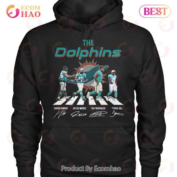 The Dolphins Xavien Howard And Jaylen Waddle And Tua Tagovailoa And Tyreek Hill T-Shirt