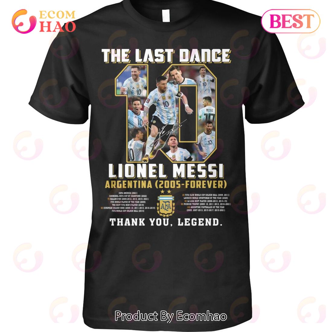 Messi Doa Kickflip Tee Shirt - Teeducks %