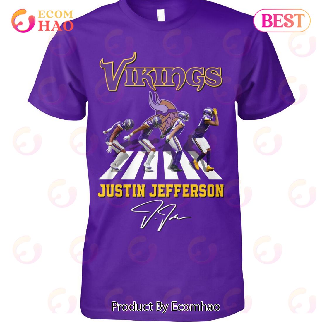 Vkings Justin Jefferson T-Shirt