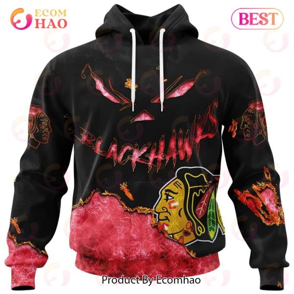 Blackhawks Demon Face Jersey LIMITED EDITION