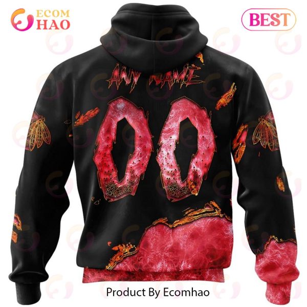 Blackhawks Demon Face Jersey LIMITED EDITION