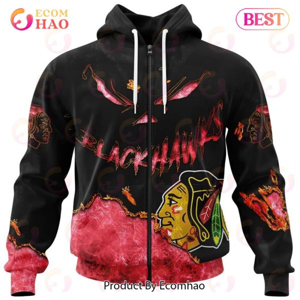 Blackhawks Demon Face Jersey LIMITED EDITION