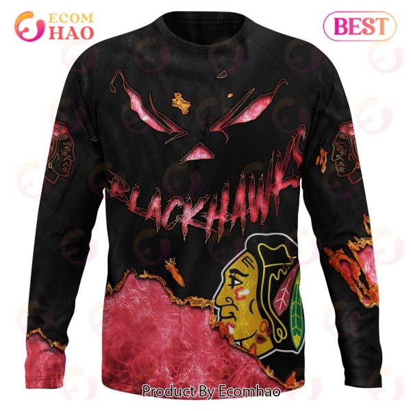 Blackhawks Demon Face Jersey LIMITED EDITION