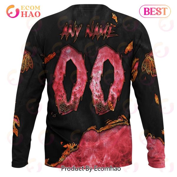 Blackhawks Demon Face Jersey LIMITED EDITION