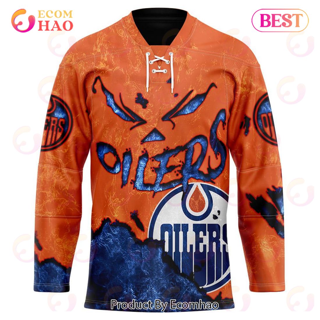 Oilers Demon Face Jersey LIMITED EDITION