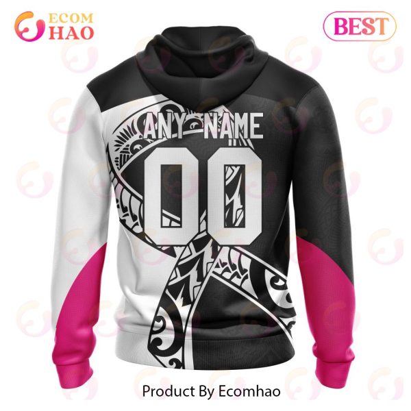 NRL Penrith Panthers Specialized Kits Samoa Fight Cancer 3D Hoodie